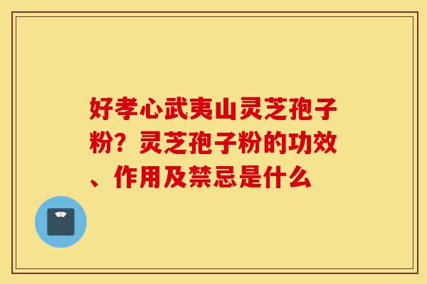好孝心武夷山灵芝孢子粉?灵芝孢子粉的功效、作用及禁忌是什么-第1张图片-灵芝之家 好孝心武夷山灵芝孢子粉?灵芝孢子粉的功效、作用及禁忌是什么-第1张图片-灵芝之家
