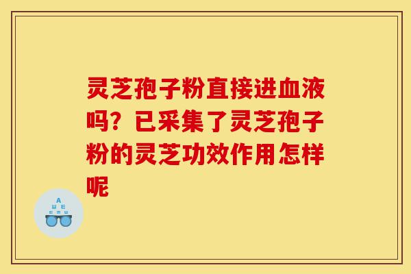 灵芝孢子粉直接进血液吗?已采集了灵芝孢子粉的灵芝功效作用怎样呢-第1张图片-灵芝之家 灵芝孢子粉直接进血液吗?已采集了灵芝孢子粉的灵芝功效作用怎样呢-第1张图片-灵芝之家