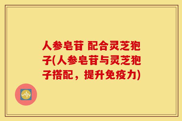 人参皂苷 配合灵芝狍子(人参皂苷与灵芝狍子搭配,提升免疫力)-第1张图片-灵芝之家 人参皂苷 配合灵芝狍子(人参皂苷与灵芝狍子搭配,提升免疫力)-第1张图片-灵芝之家