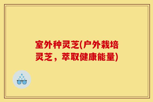 室外种灵芝(户外栽培灵芝,萃取健康能量)-第1张图片-灵芝之家 室外种灵芝(户外栽培灵芝,萃取健康能量)-第1张图片-灵芝之家