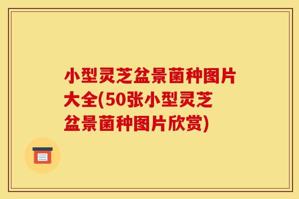 小型灵芝盆景菌种图片大全(50张小型灵芝盆景菌种图片欣赏)-第1张图片-灵芝之家 小型灵芝盆景菌种图片大全(50张小型灵芝盆景菌种图片欣赏)-第1张图片-灵芝之家
