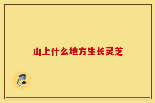 山上什么地方生长灵芝-第1张图片-灵芝之家 山上什么地方生长灵芝-第1张图片-灵芝之家