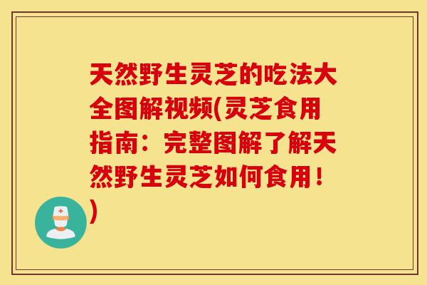 天然野生灵芝的吃法大全图解视频(灵芝食用指南:完整图解了解天然野生灵芝如何食用!)-第1张图片-灵芝之家 天然野生灵芝的吃法大全图解视频(灵芝食用指南:完整图解了解天然野生灵芝如何食用!)-第1张图片-灵芝之家