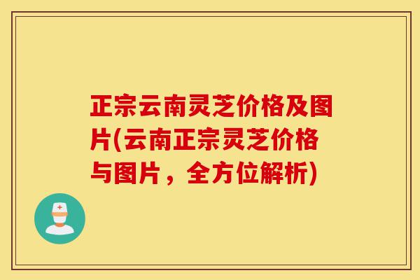 正宗云南灵芝价格及图片(云南正宗灵芝价格与图片，全方位解析)-第1张图片-灵芝之家