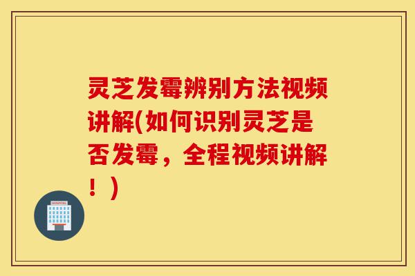 灵芝发霉辨别方法视频讲解(如何识别灵芝是否发霉,全程视频讲解!)-第1张图片-灵芝之家 灵芝发霉辨别方法视频讲解(如何识别灵芝是否发霉,全程视频讲解!)-第1张图片-灵芝之家