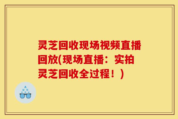 灵芝回收现场视频直播回放(现场直播:实拍灵芝回收全过程!)-第1张图片-灵芝之家 灵芝回收现场视频直播回放(现场直播:实拍灵芝回收全过程!)-第1张图片-灵芝之家