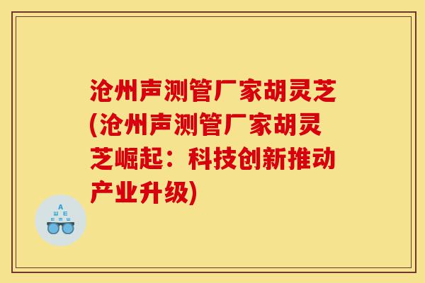 沧州声测管厂家胡灵芝(沧州声测管厂家胡灵芝崛起:科技创新推动产业升级)-第1张图片-灵芝之家 沧州声测管厂家胡灵芝(沧州声测管厂家胡灵芝崛起:科技创新推动产业升级)-第1张图片-灵芝之家