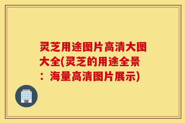 灵芝用途图片高清大图大全(灵芝的用途全景：海量高清图片展示)-第1张图片-灵芝之家