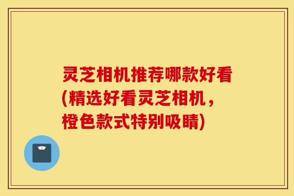 灵芝相机推荐哪款好看(精选好看灵芝相机,橙色款式特别吸睛)-第1张图片-灵芝之家 灵芝相机推荐哪款好看(精选好看灵芝相机,橙色款式特别吸睛)-第1张图片-灵芝之家