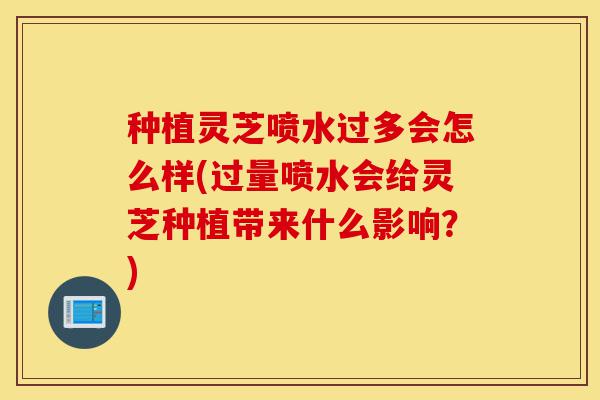 种植灵芝喷水过多会怎么样(过量喷水会给灵芝种植带来什么影响？)-第1张图片-灵芝之家