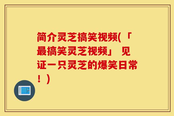 简介灵芝搞笑视频(「最搞笑灵芝视频」 见证一只灵芝的爆笑日常！)-第1张图片-灵芝之家