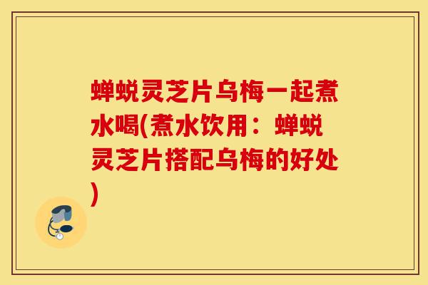 蝉蜕灵芝片乌梅一起煮水喝(煮水饮用:蝉蜕灵芝片搭配乌梅的好处)-第1张图片-灵芝之家 蝉蜕灵芝片乌梅一起煮水喝(煮水饮用:蝉蜕灵芝片搭配乌梅的好处)-第1张图片-灵芝之家
