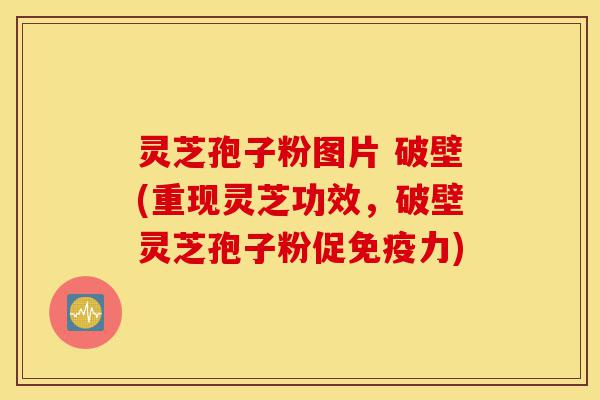 灵芝孢子粉图片 破壁(重现灵芝功效,破壁灵芝孢子粉促免疫力)-第1张图片-灵芝之家 灵芝孢子粉图片 破壁(重现灵芝功效,破壁灵芝孢子粉促免疫力)-第1张图片-灵芝之家