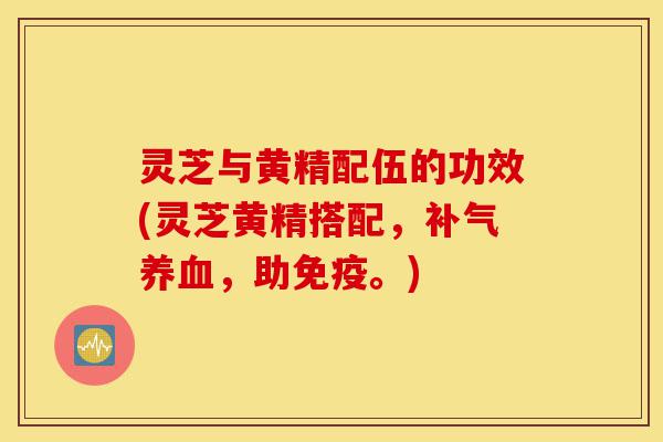 灵芝与黄精配伍的功效(灵芝黄精搭配，补气养血，助免疫。)-第1张图片-灵芝之家