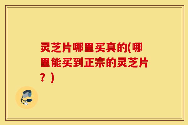 灵芝片哪里买真的(哪里能买到正宗的灵芝片?)-第1张图片-灵芝之家 灵芝片哪里买真的(哪里能买到正宗的灵芝片?)-第1张图片-灵芝之家