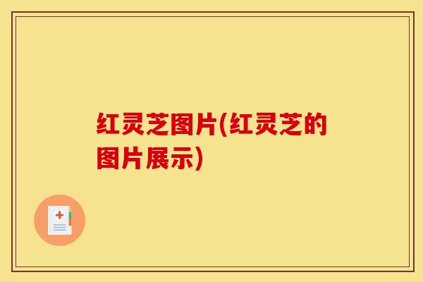 红灵芝图片(红灵芝的图片展示)-第1张图片-灵芝之家 红灵芝图片(红灵芝的图片展示)-第1张图片-灵芝之家