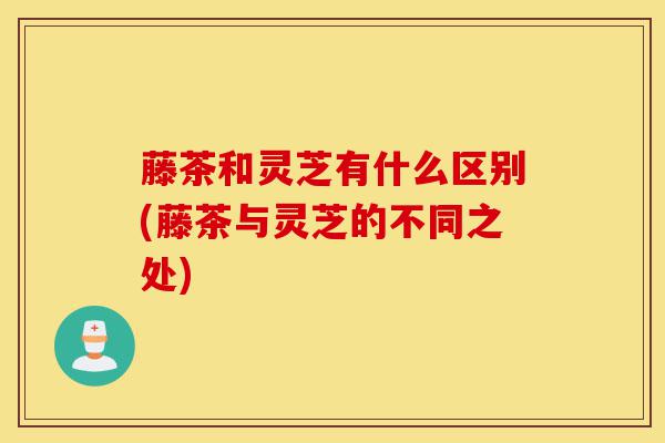 藤茶和灵芝有什么区别(藤茶与灵芝的不同之处)-第1张图片-灵芝之家 藤茶和灵芝有什么区别(藤茶与灵芝的不同之处)-第1张图片-灵芝之家