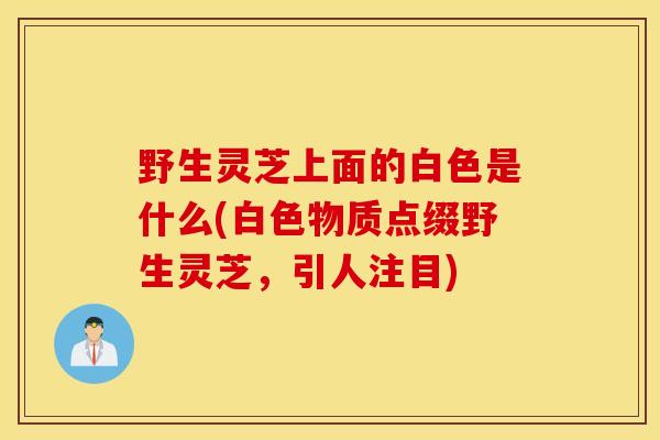 野生灵芝上面的白色是什么(白色物质点缀野生灵芝,引人注目)-第1张图片-灵芝之家 野生灵芝上面的白色是什么(白色物质点缀野生灵芝,引人注目)-第1张图片-灵芝之家