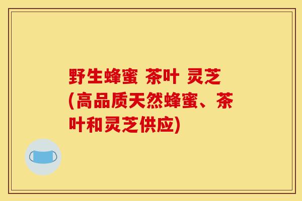 野生蜂蜜 茶叶 灵芝(高品质天然蜂蜜、茶叶和灵芝供应)-第1张图片-灵芝之家