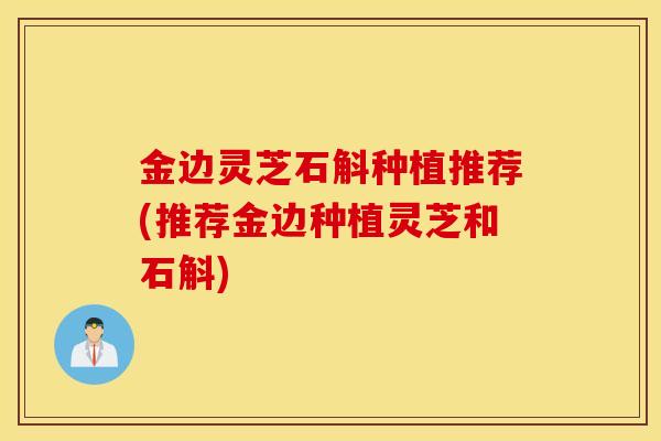 金边灵芝石斛种植推荐(推荐金边种植灵芝和石斛)-第1张图片-灵芝之家 金边灵芝石斛种植推荐(推荐金边种植灵芝和石斛)-第1张图片-灵芝之家