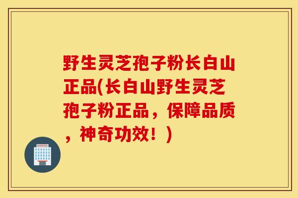 野生灵芝孢子粉长白山正品(长白山野生灵芝孢子粉正品,保障品质,神奇功效!)-第1张图片-灵芝之家 野生灵芝孢子粉长白山正品(长白山野生灵芝孢子粉正品,保障品质,神奇功效!)-第1张图片-灵芝之家