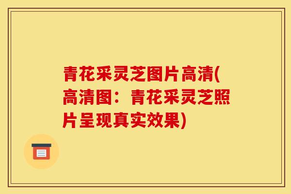 青花采灵芝图片高清(高清图:青花采灵芝照片呈现真实效果)-第1张图片-灵芝之家 青花采灵芝图片高清(高清图:青花采灵芝照片呈现真实效果)-第1张图片-灵芝之家