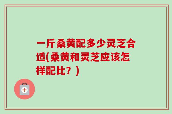 一斤桑黄配多少灵芝合适(桑黄和灵芝应该怎样配比?)-第1张图片-灵芝之家 一斤桑黄配多少灵芝合适(桑黄和灵芝应该怎样配比?)-第1张图片-灵芝之家