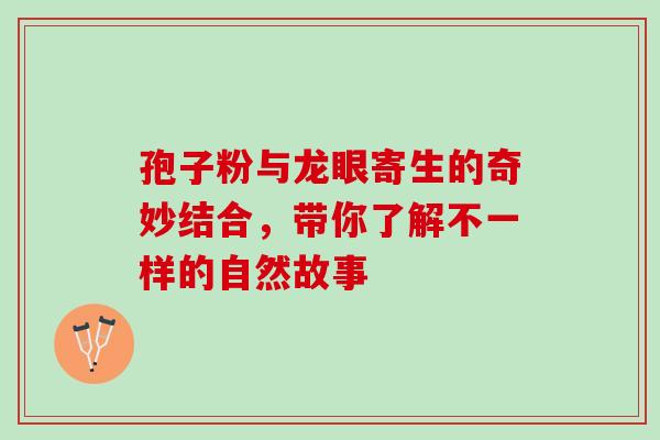 孢子粉与龙眼寄生的奇妙结合,带你了解不一样的自然故事-第1张图片-灵芝之家 孢子粉与龙眼寄生的奇妙结合,带你了解不一样的自然故事-第1张图片-灵芝之家