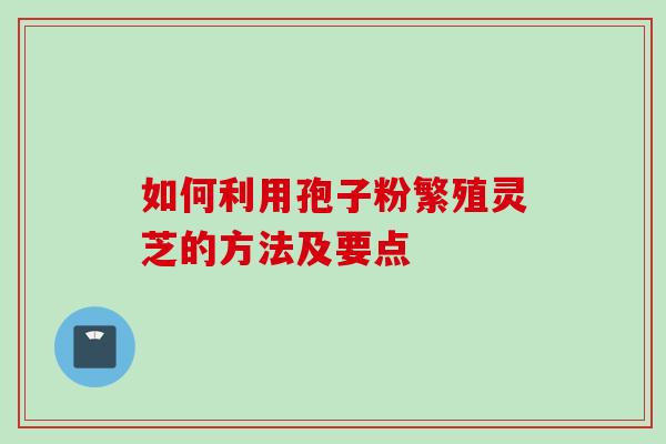 如何利用孢子粉繁殖灵芝的方法及要点-第1张图片-灵芝之家 如何利用孢子粉繁殖灵芝的方法及要点-第1张图片-灵芝之家