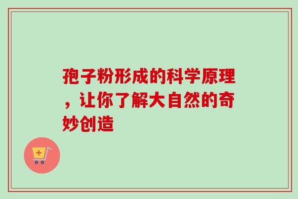 孢子粉形成的科学原理,让你了解大自然的奇妙创造-第1张图片-灵芝之家 孢子粉形成的科学原理,让你了解大自然的奇妙创造-第1张图片-灵芝之家